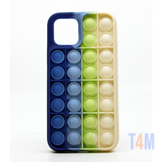 CAPA DE SILICONE POP-IT PARA APPLE IPHONE 12 PRO MAX